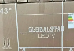 Television Global Star 43" Inch, Digital Frameless - Black