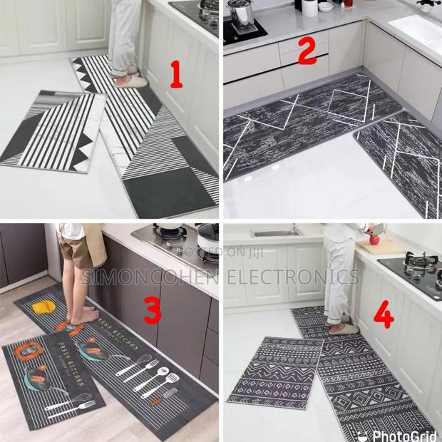 New Design 2pcs Kitchen Anti Slip Mats