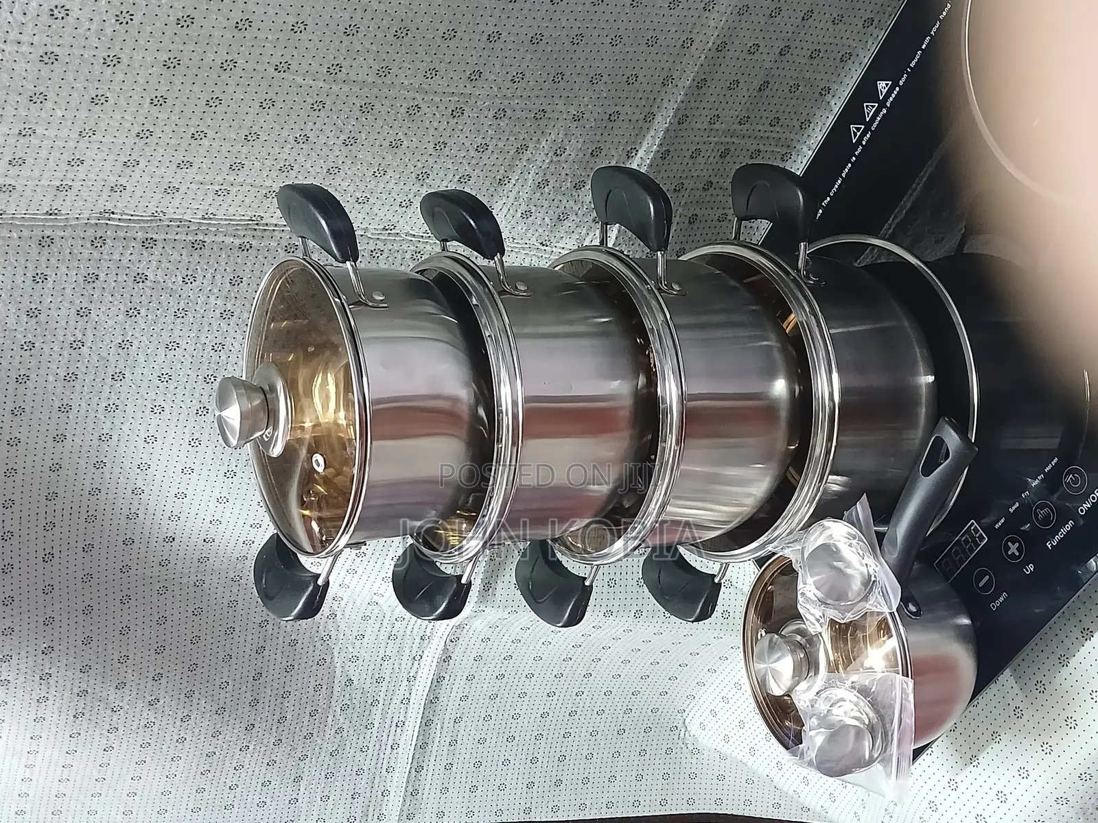 10pcs Cookware Set Jp Stainless Steel