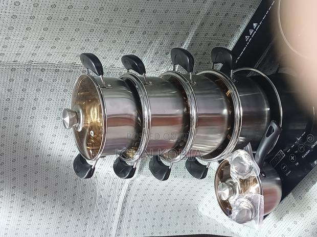 10pcs Cookware Set Jp Stainless Steel - thumbnail 3