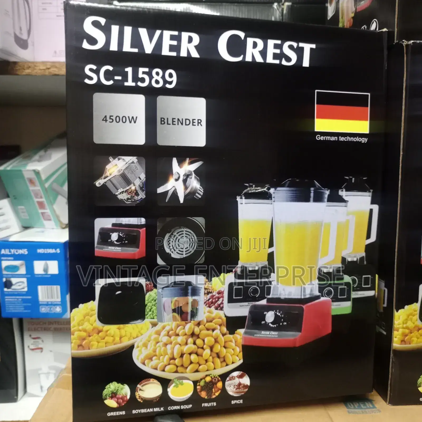 Silver Crest Blender *Commercial Blender