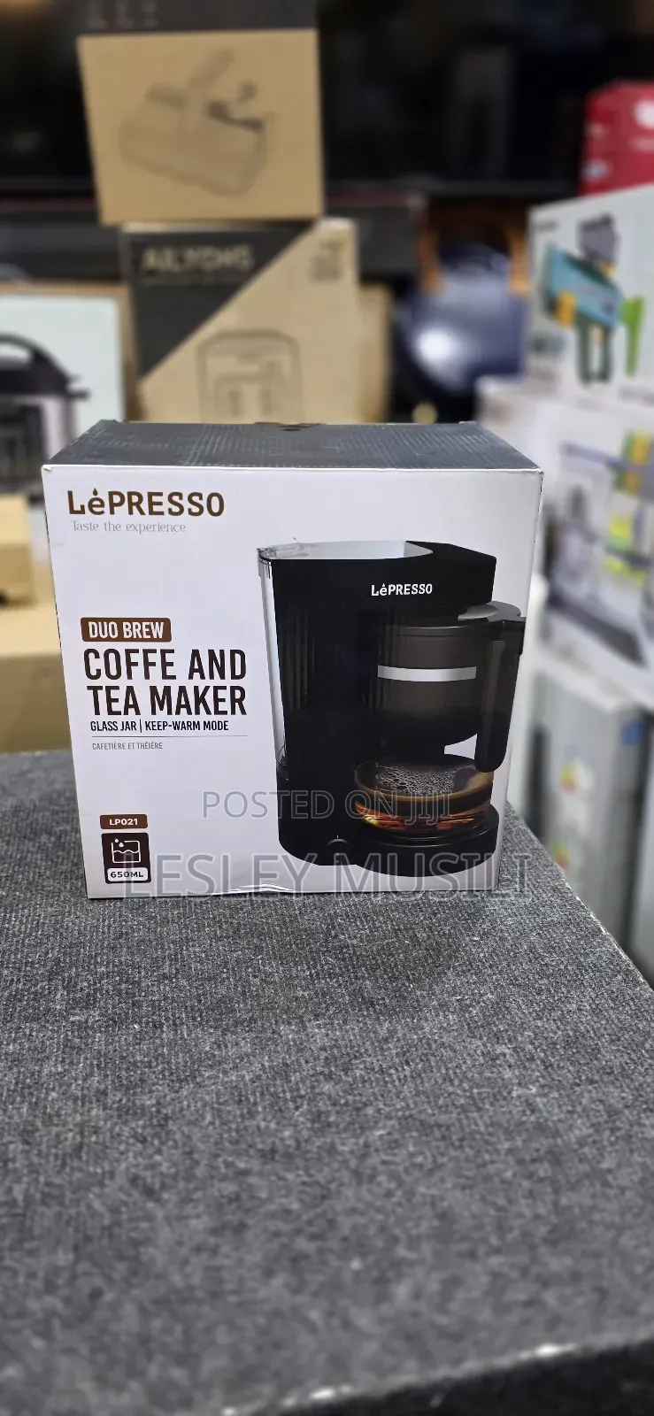 Lepresso Duo Brew Coffee and Tea Maker