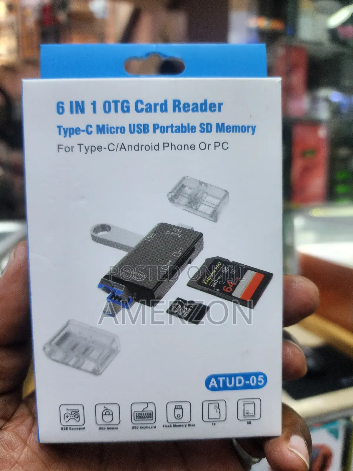 6 in 1otg Card Reader