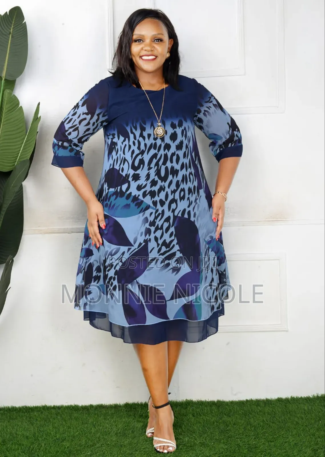 Classy Shift Chiffon Dresses