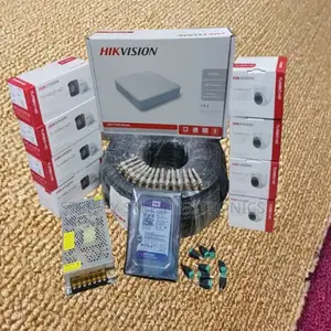 Human Detection Hikvision 8 1080p 2mp CCTV Cameras Full Kit