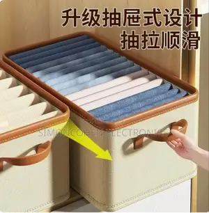 Brown Thicken Clothes Organizer