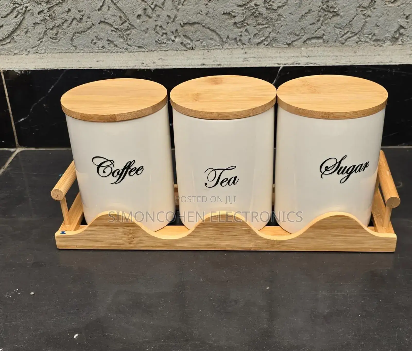 3pcs Ceramic Canister Set