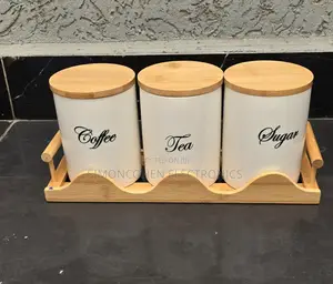 3pcs Ceramic Canister Set