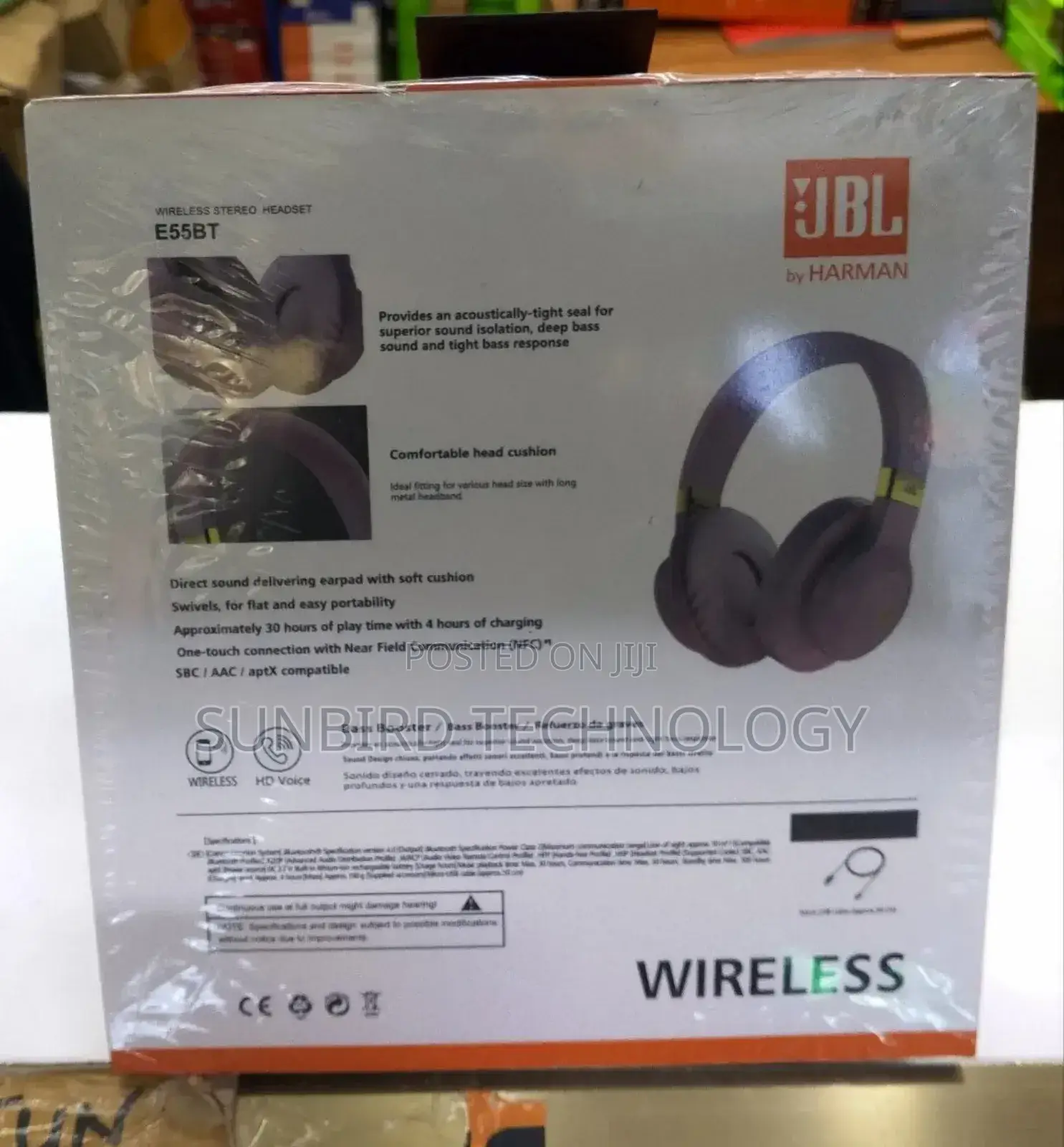 JBL E55bt Headphones