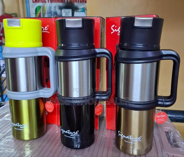 1200ml Signature  Flasks 
Available