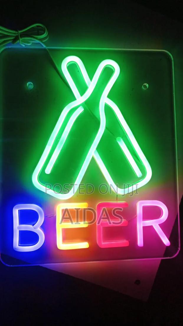 Beer Neon Sign - main view