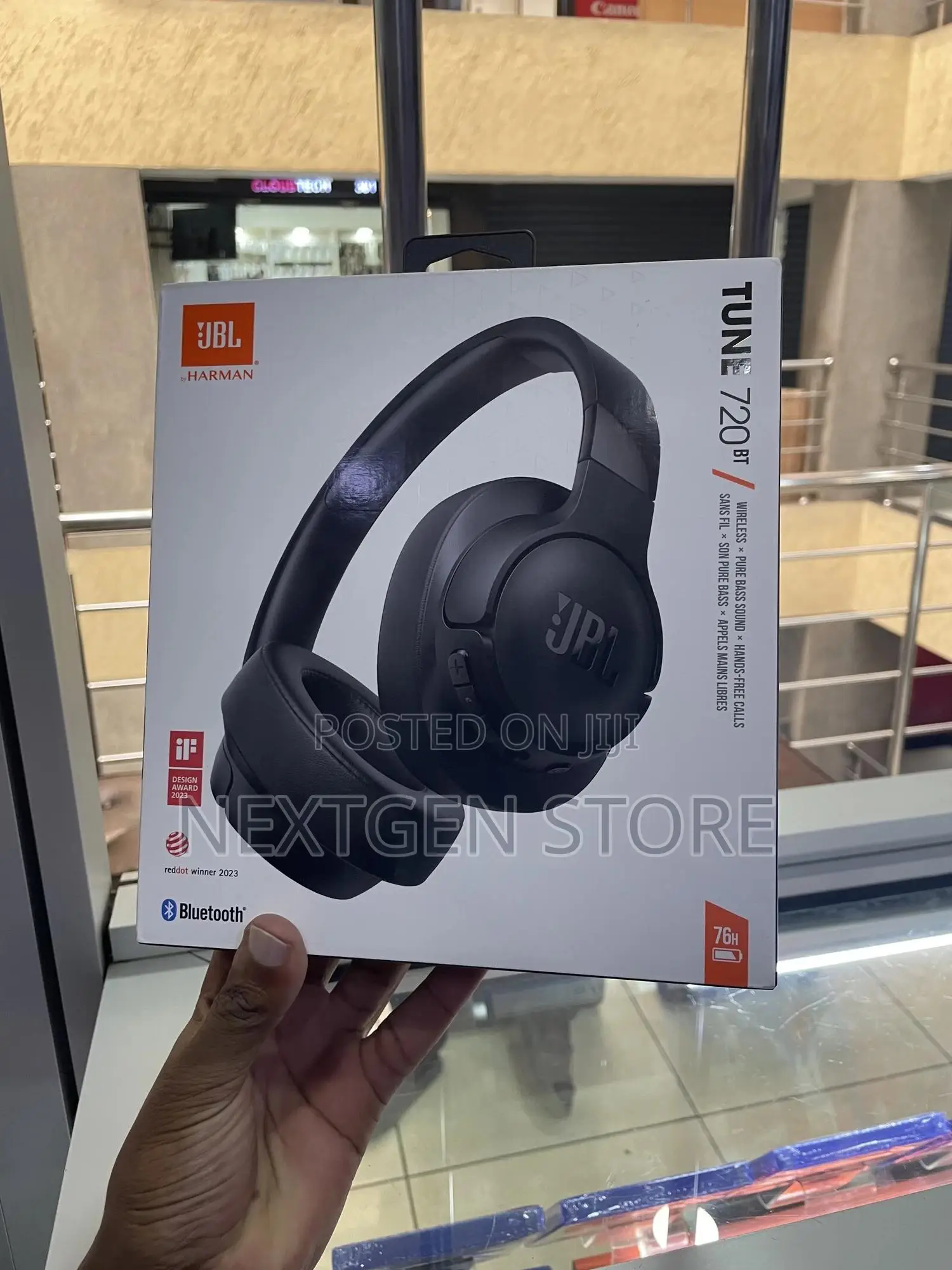 JBL Tune 720bt - Wireless Over-Ear Headphones