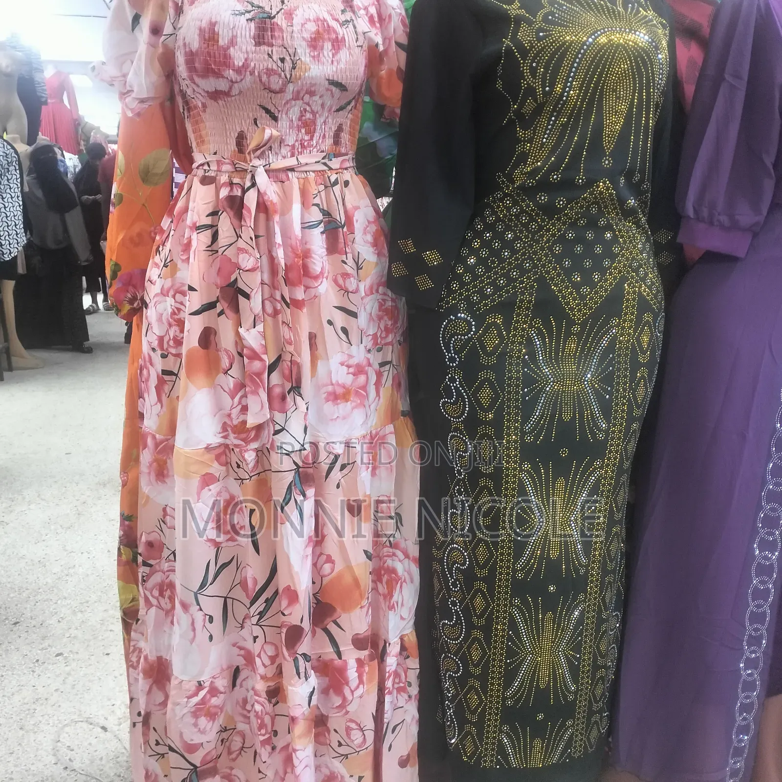 Black Plus Size Gowns/ Dinner Dress