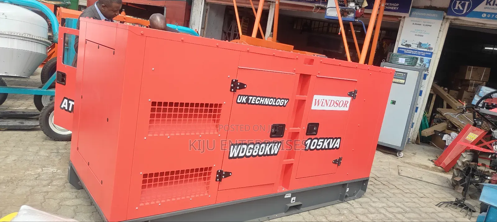 Generator 105kva Water Cooled
