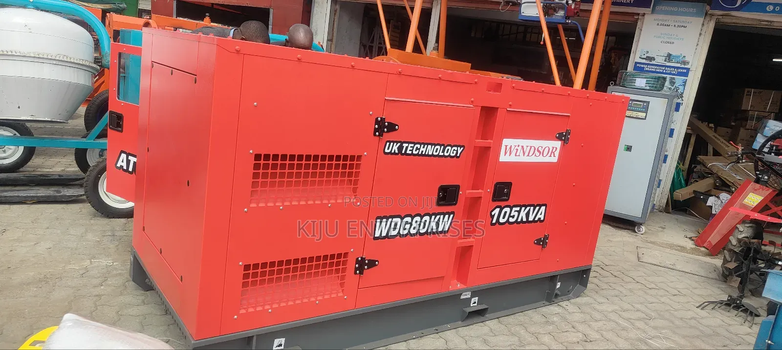 Generator 105kva Water Cooled