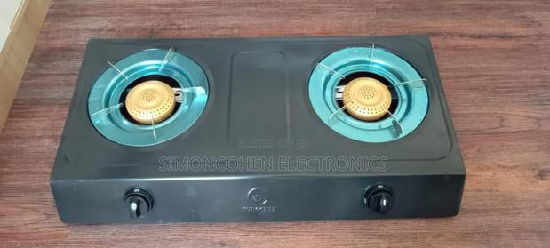 Eurochef Black 2 Burner Cooker