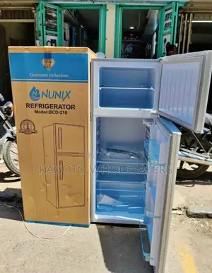 210 Litres Double Door Fridge Nunix