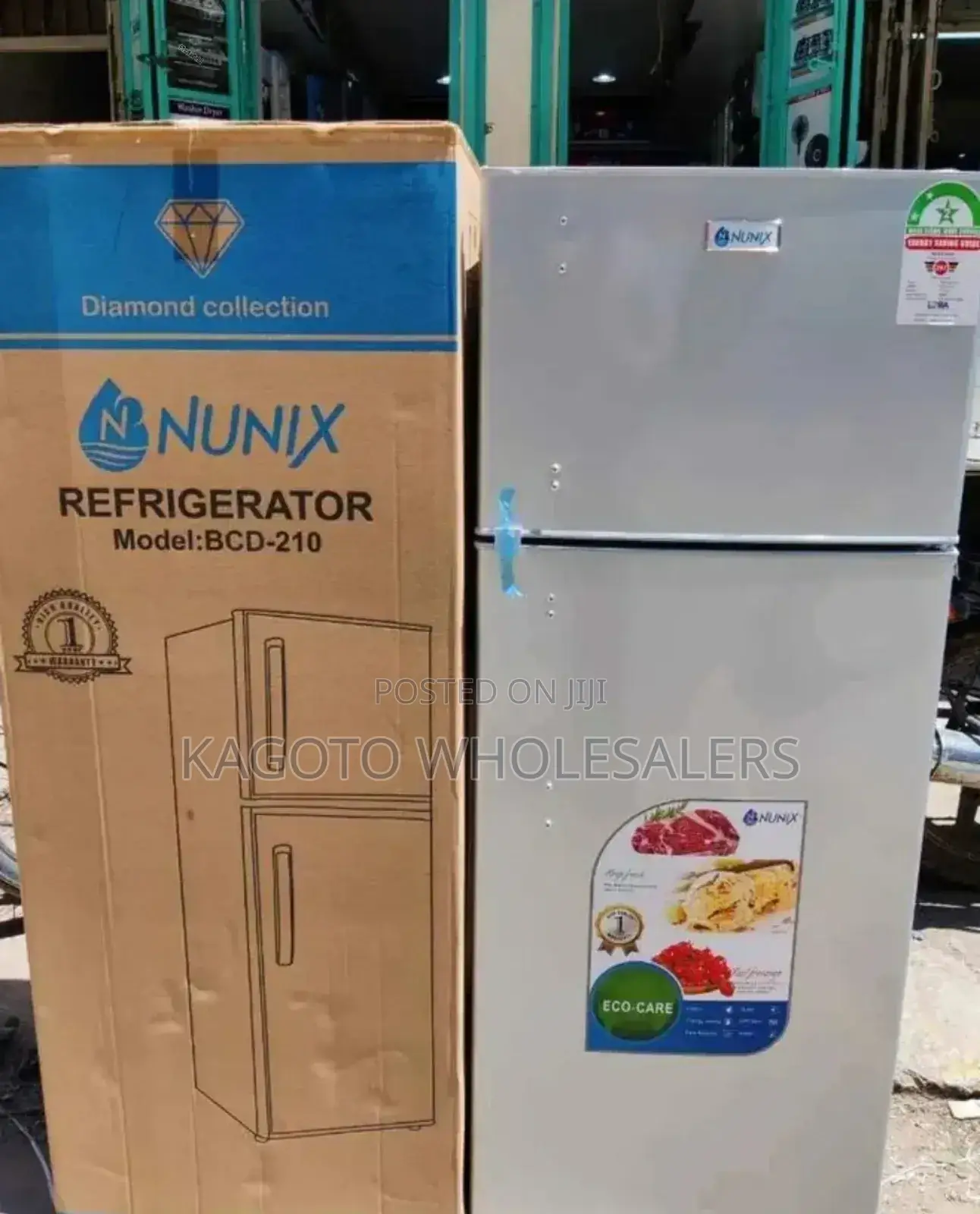 Brand New Nunix 210 L Refrigerator