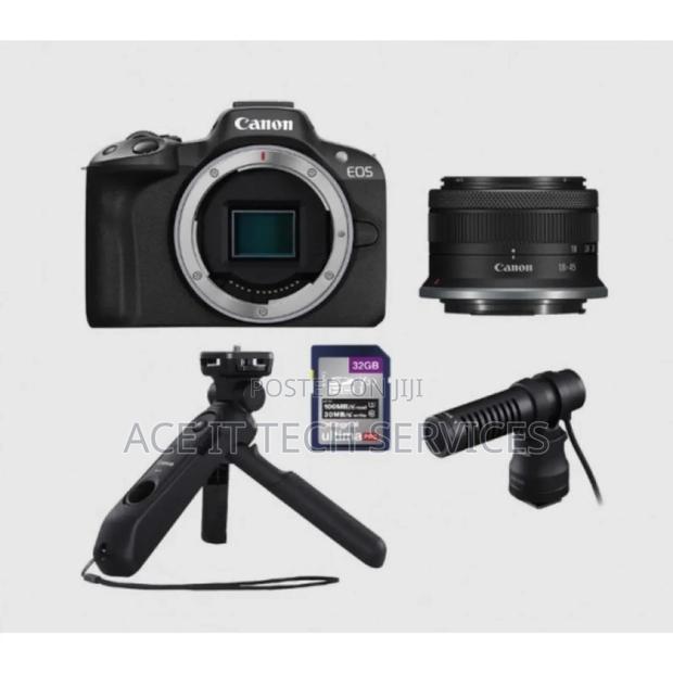 Canon Camera Kit Eos R50 Content Creator Kit 5811c035ba Best - main view
