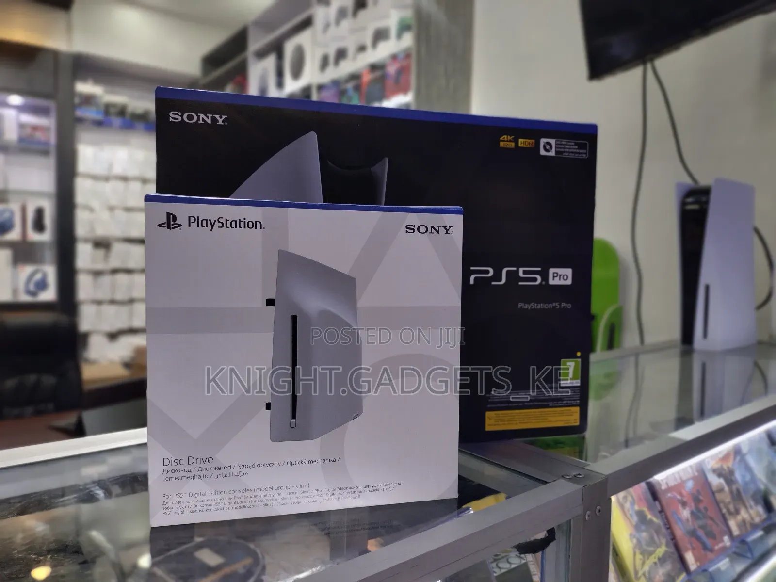 Ps5 Pro Console+Sony Disc Drive Bundle!