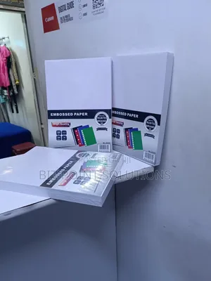 Embossed Paper A4 White ( Embossed Paper A4 High Quality)