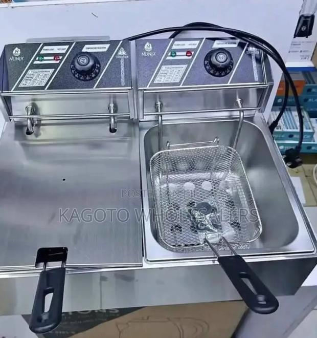 6l +6l Nunix Double Fryer