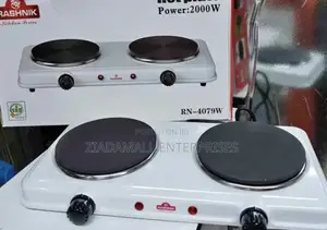 Rashnik Double Hot Plate Electric – Compact Powerful Cook