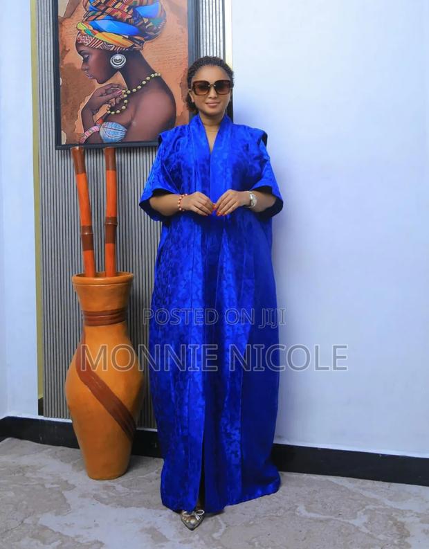 Classy Wedding Guest  Blue Dress - main view
