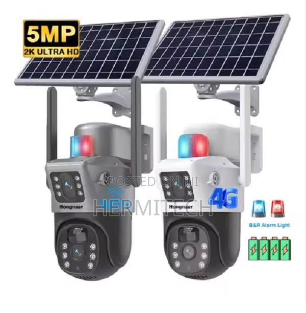 V380 Pro Solar Powered Surveillance Security PTZ CCTV - main view