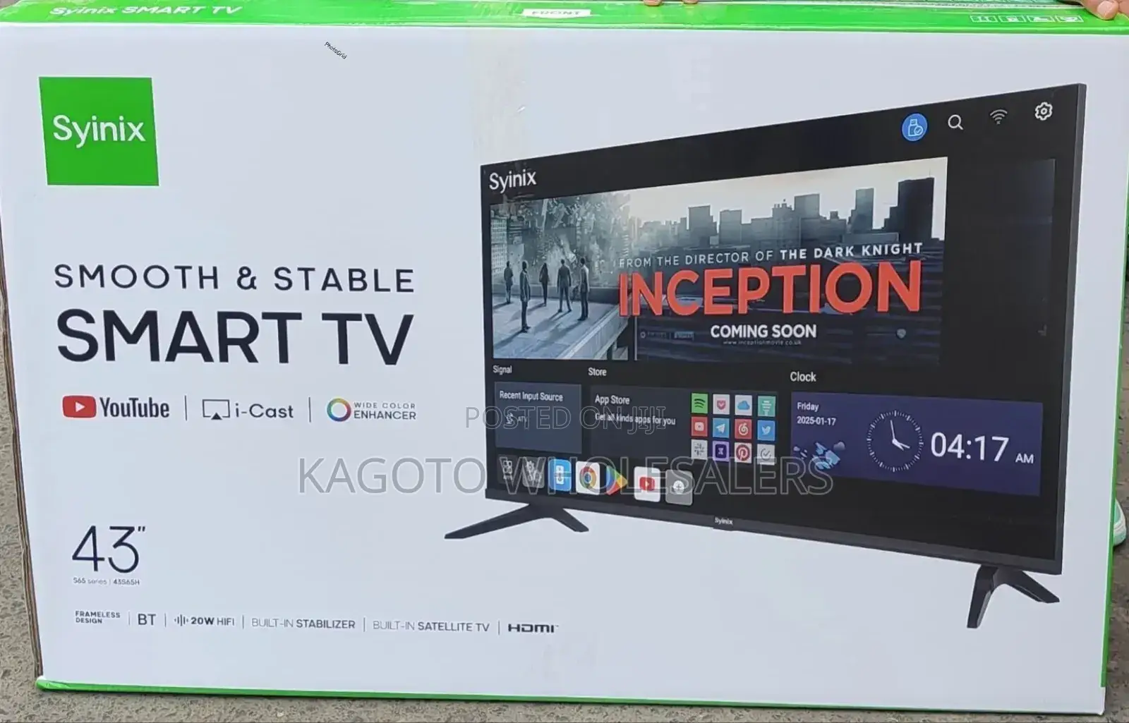 Syinix 43 Inch Smart Tv