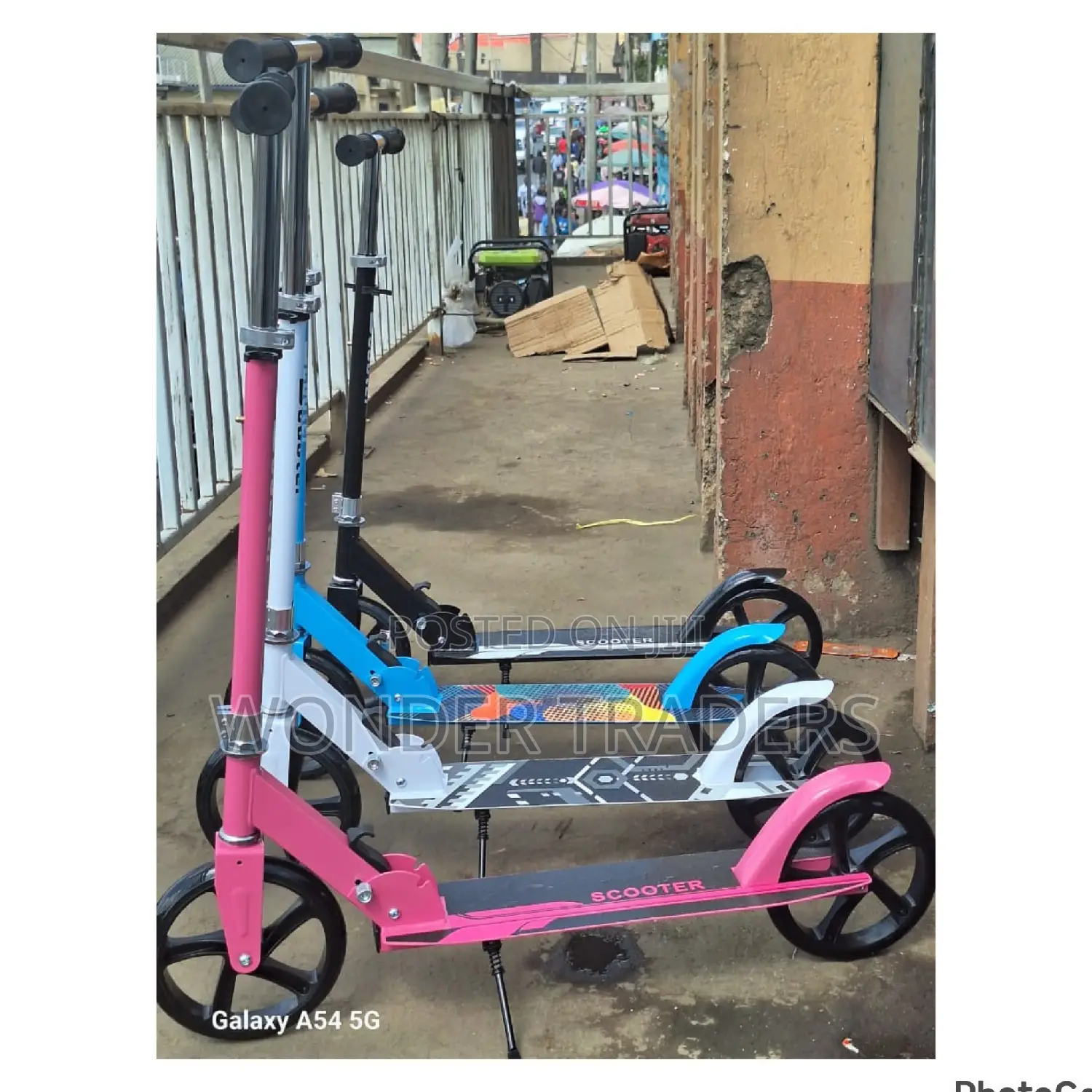 Scooter 8+ With Handle Brakes