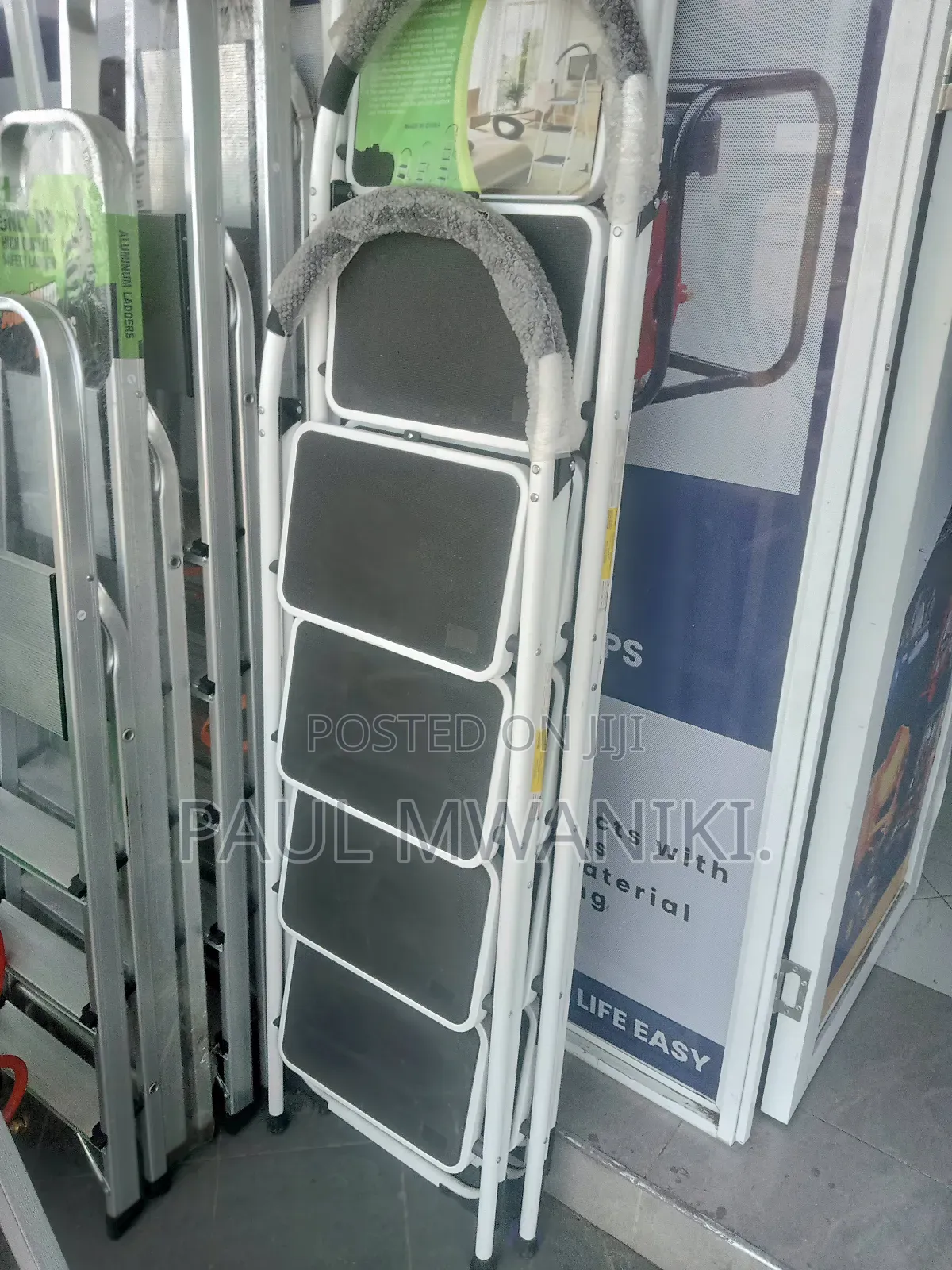 Portable Iron Ladders 4 Steps