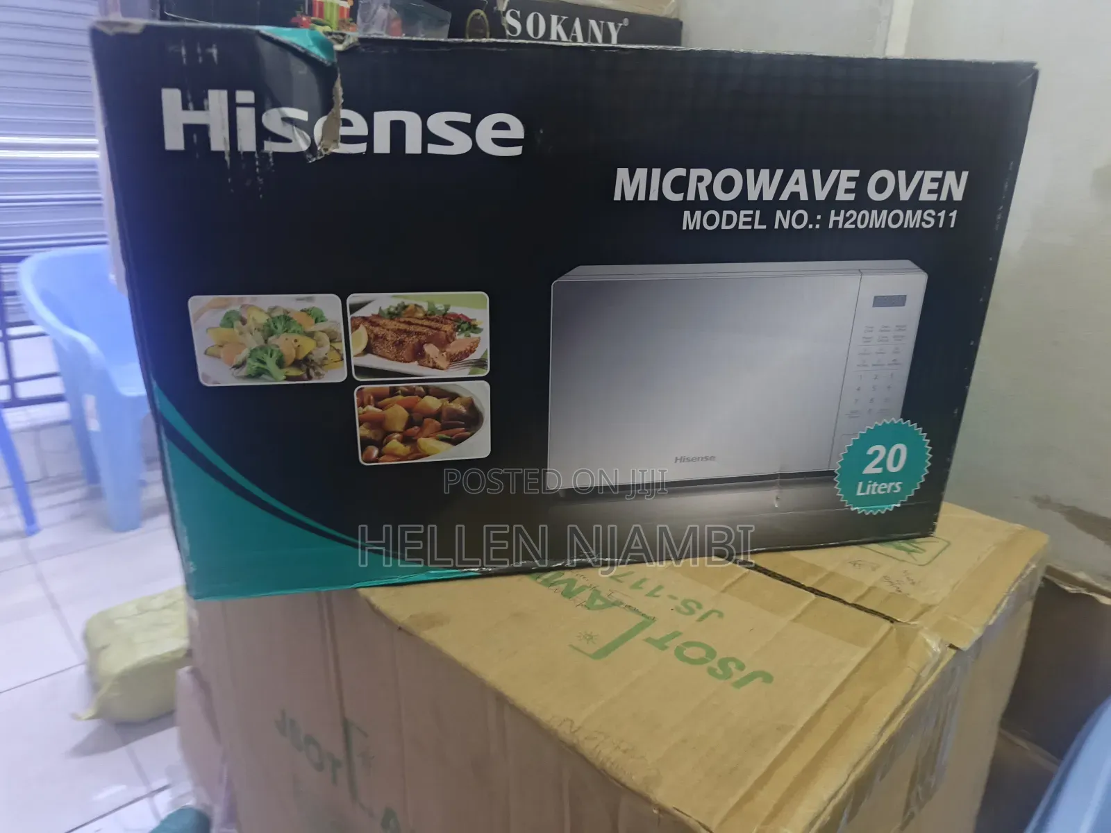 Hisense 20litres Digital Microwave Silver