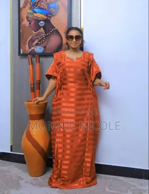 Burnt Orange Wedding Dress/Maxi Dress