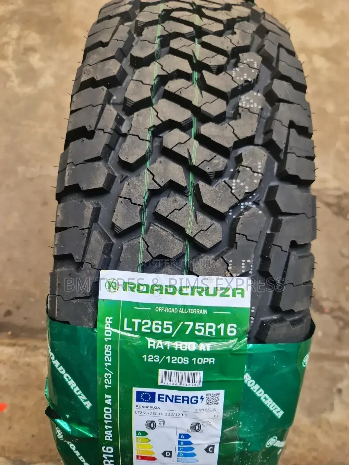 265 /75 R16 Roadcruza Tyres(All Terrrain) New Technology.
