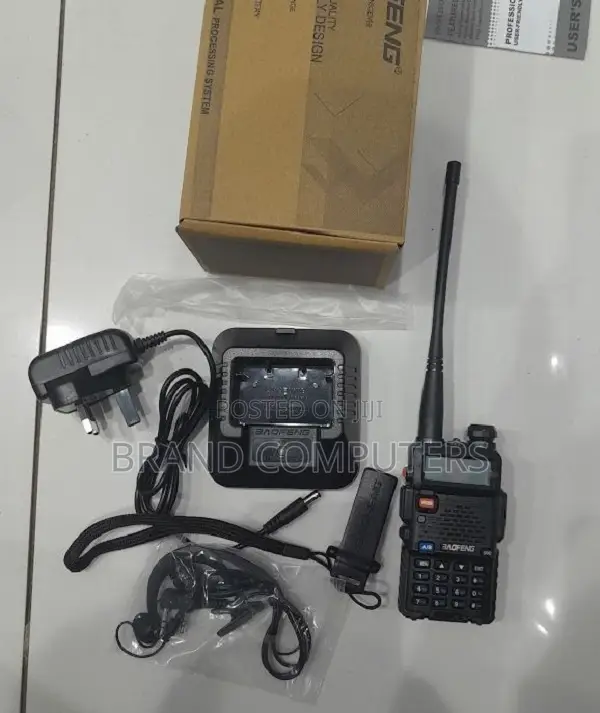 Baofeng Uv-5r Walkie Talkie – Fm Radio, Dual Standby