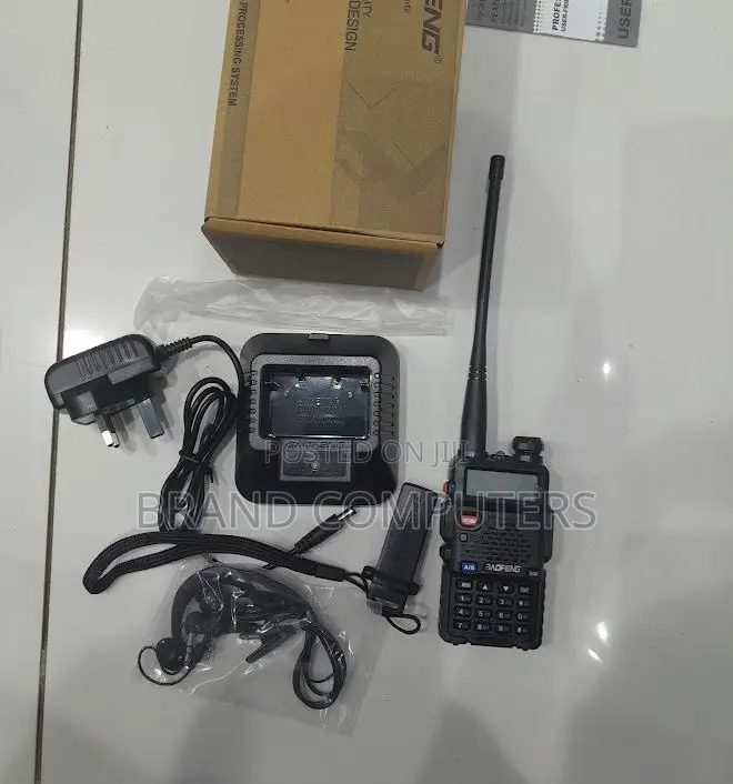 Baofeng Uv-5r 5km Range Walkie Talkie Walkie Talkie – 1 Pack