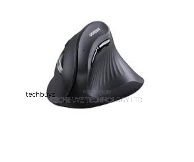 Ugreen Multi-Mode Vertical Mouse - Black - Mu008 - thumbnail 2