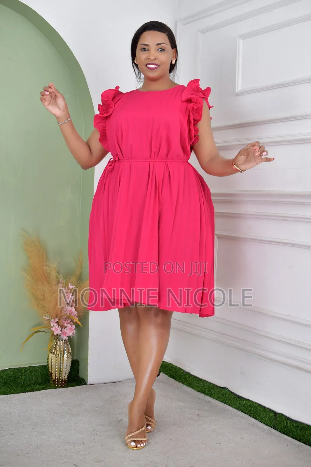 Hot Pink Dress
