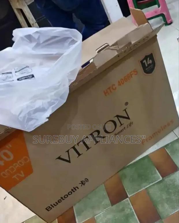 Vitron 40" Inch Frameless Smart Tv Bluetooth Android - thumbnail 3