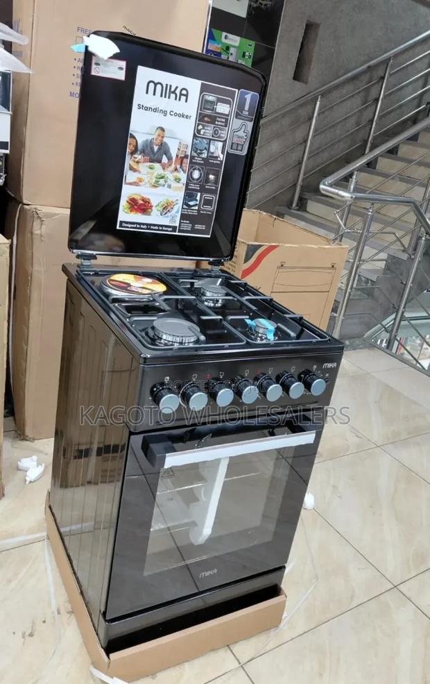 Mika 3+1 Gas Cooker With Electric Oven