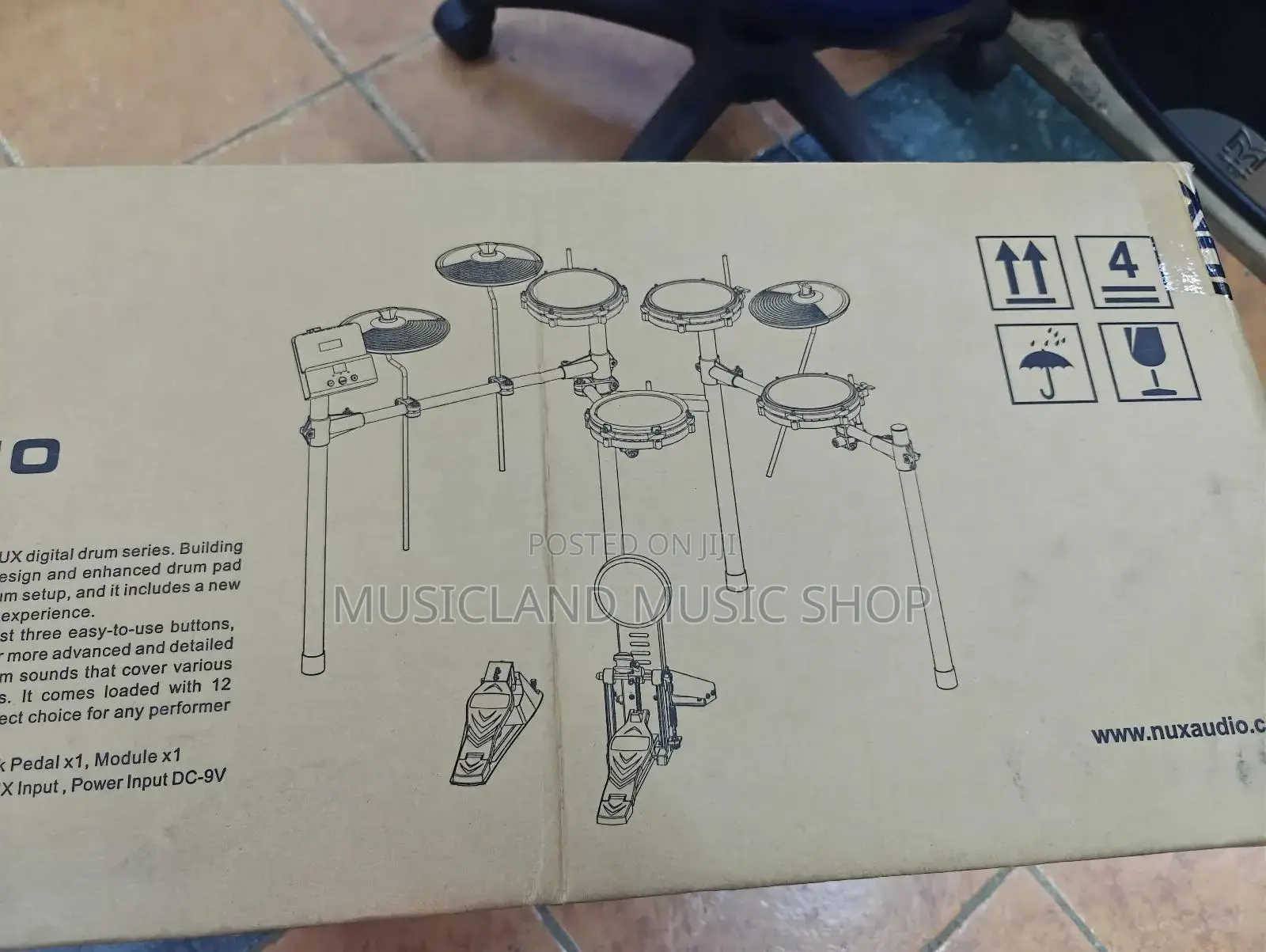 Nux Dm 100 Electric Drumset