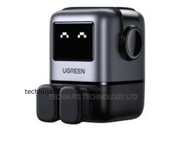 Ugreen Uno Robot 65w 3-Port Gan Fast Charger Uk Grey - Cd361