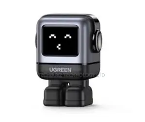 Ugreen Uno Robot 65w 3-Port Gan Fast Charger Uk Grey - Cd361