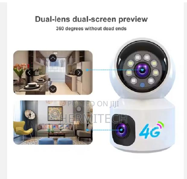 4g V380pro Full Color Sim Card Robot Security - thumbnail 2