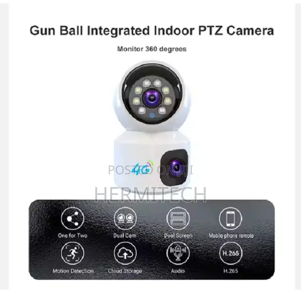 4g V380pro Full Color Sim Card Robot Security Dual