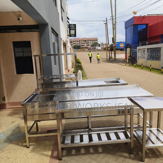 Custom Stainless Steel Kitchen Fixtures Catering Solutions - thumbnail 7