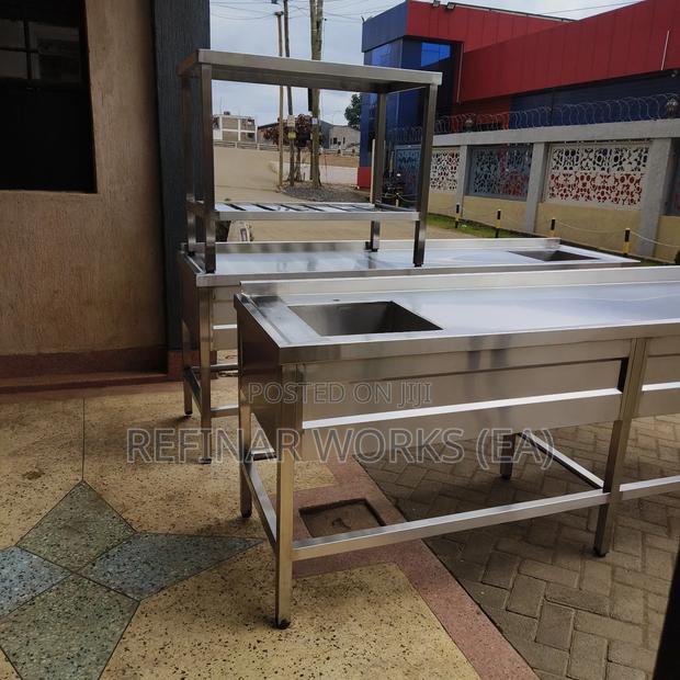 Custom Stainless Steel Kitchen Fixtures Catering Solutions - main view