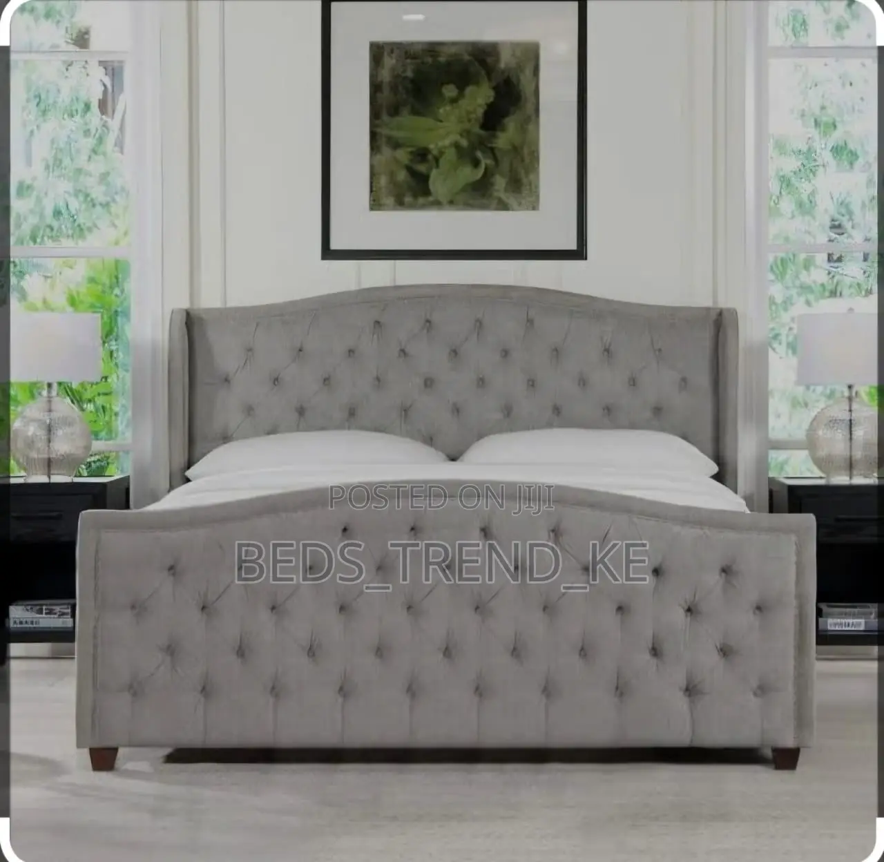 6 by 6 Chester Bed With Side Drawers