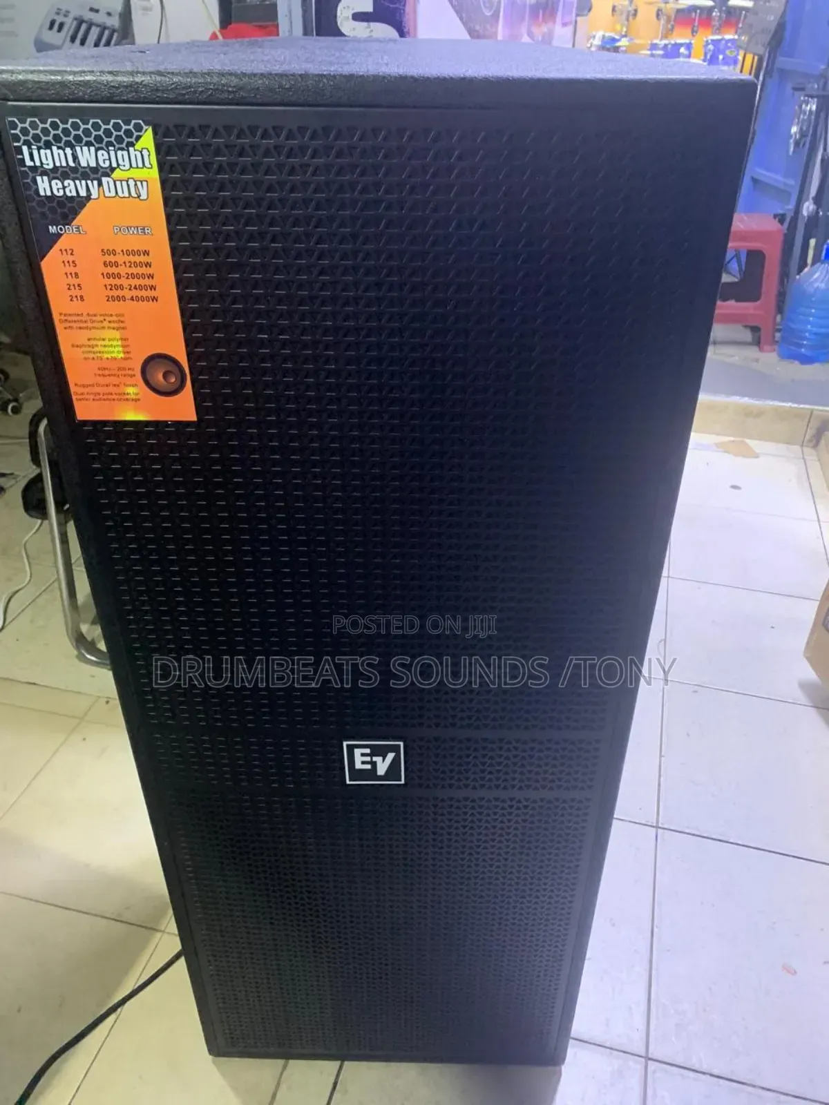 Ev Full-Range Speaker